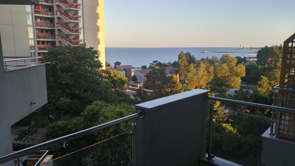 Sara Sea View Olimp Apartment Bagian luar foto